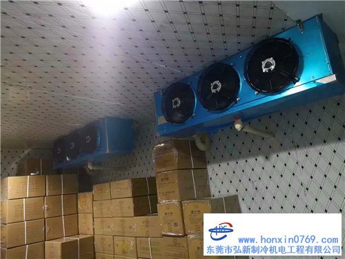 深圳拆裝冷庫(kù)完工交付，邊試機(jī)邊進(jìn)貨